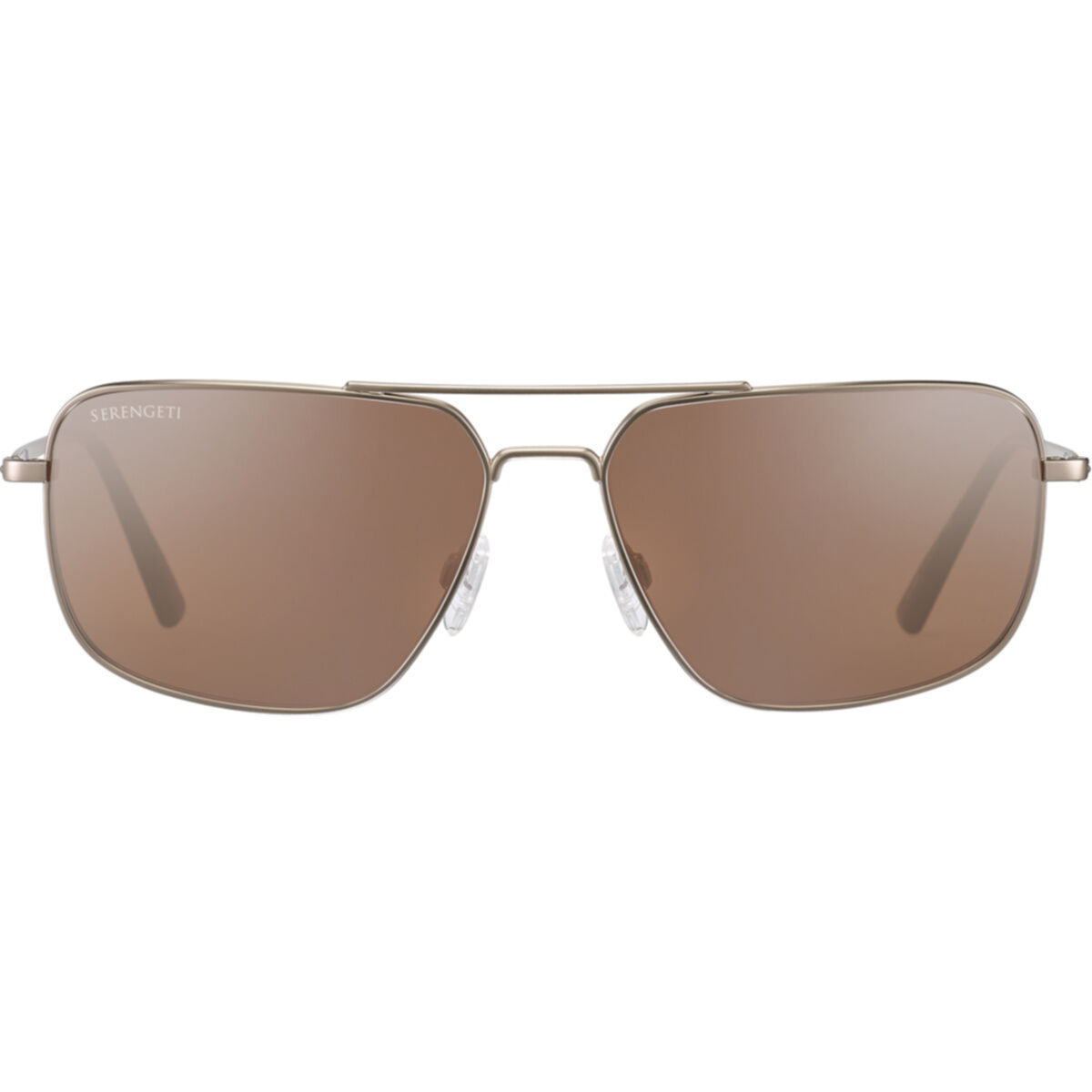 AGOSTINO, Matte Soft Gold-Mineral Polarized Drivers Gold Cat 3 to 3, hi-res image number null
